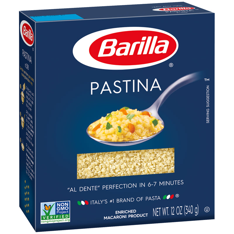 Pastina Barilla USA 12 Ounce Size - 16 Per Case.