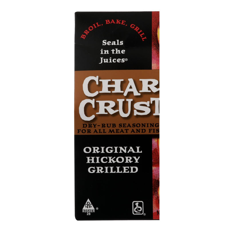 Char Crust Original Hickory Grilled - Case of 6 - 4 Ounce