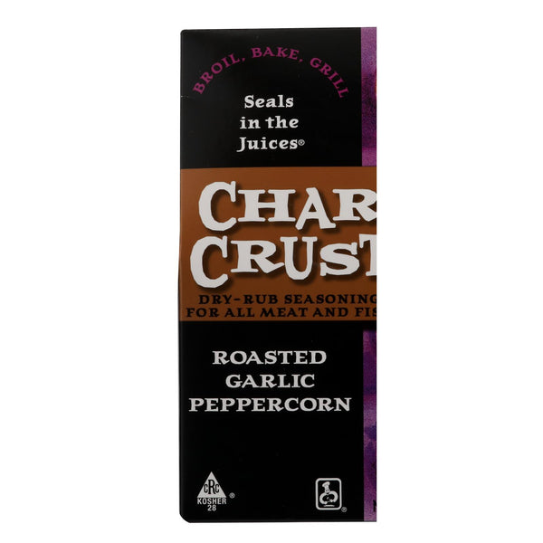 Char Crust Roasted Garlic Peppercorn - Case of 6 - 4 Ounce