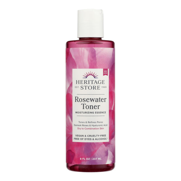 Heritage Store - Rosewater Facial Toner - 1 Each - 8 Ounce