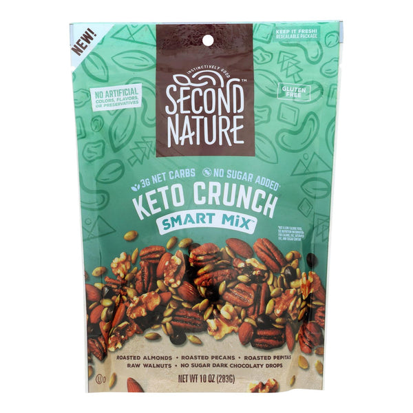 Second Nature - Nut Medley Keto Crunch - Case of 6-10 Ounce