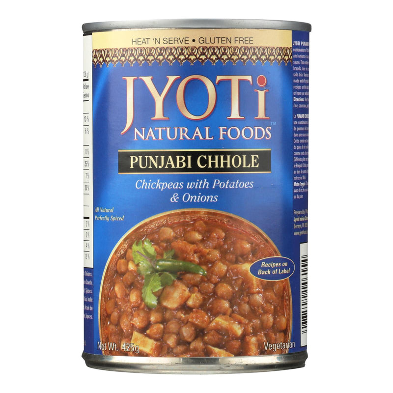 Jyoti Cuisine India Punjabi Chhole - Case of 12 - 15 Ounce.