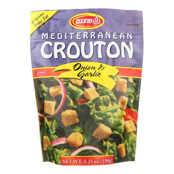 Osem - Croutons Onion/garlic - Case of 8 - 5.25 Ounce