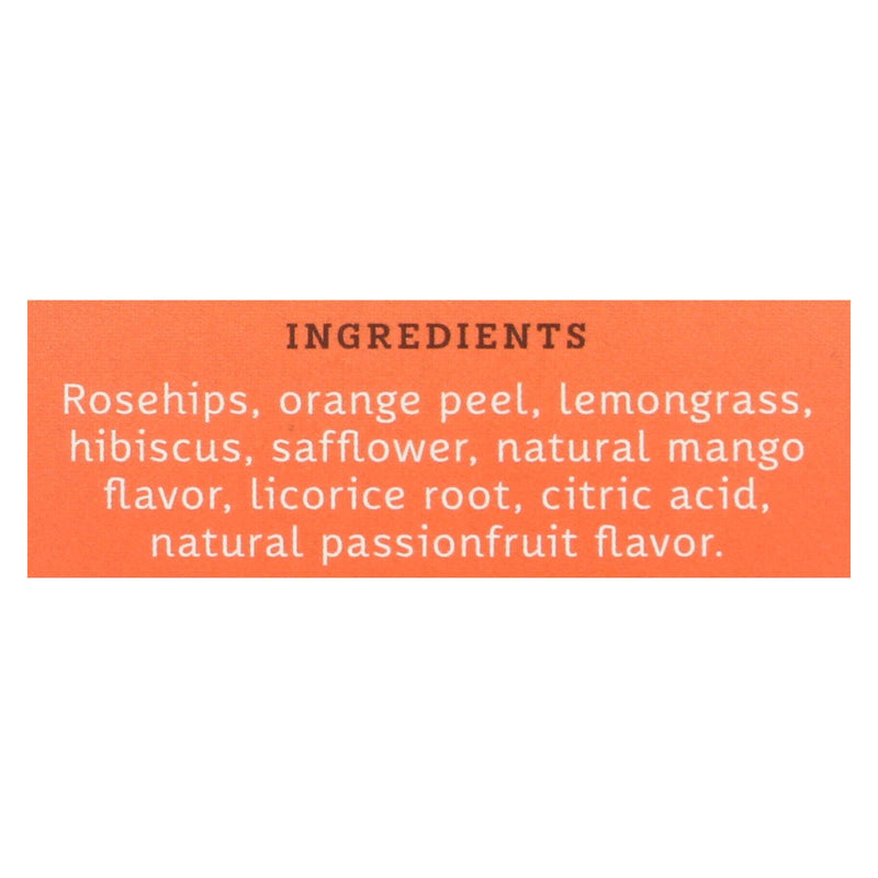 Stash Tea Passionfruit Herbal?Tea - Mango - Case of 6 - 20 Count