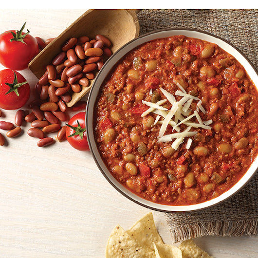 Blount Beef Chili With Beans Frozen 4 Pound Each - 4 Per Case.