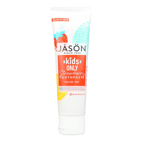 Jason Kids Only Toothpaste Strawberry - 4.2 Ounce