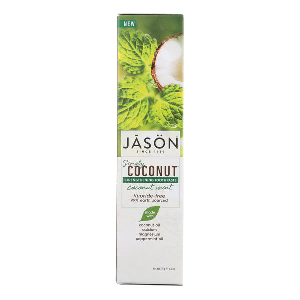 Jason Natural Products Strengthening Toothpaste - Coconut Mint - 4.2 Ounce