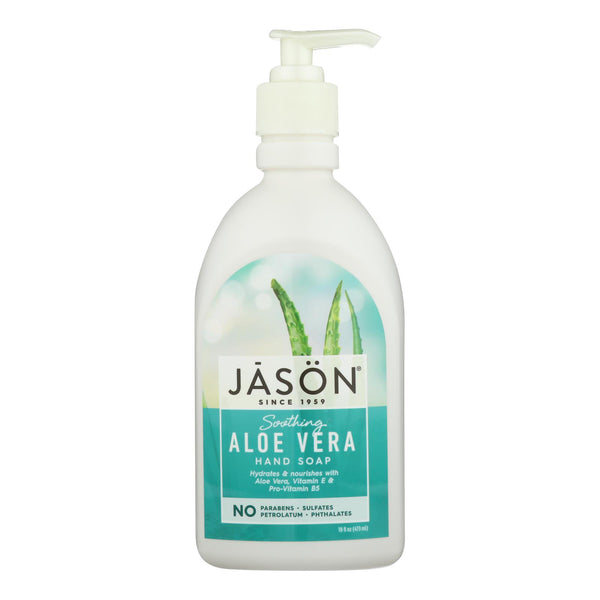 Jason Pure Natural Hand Soap Soothing Aloe Vera - 16 fl Ounce