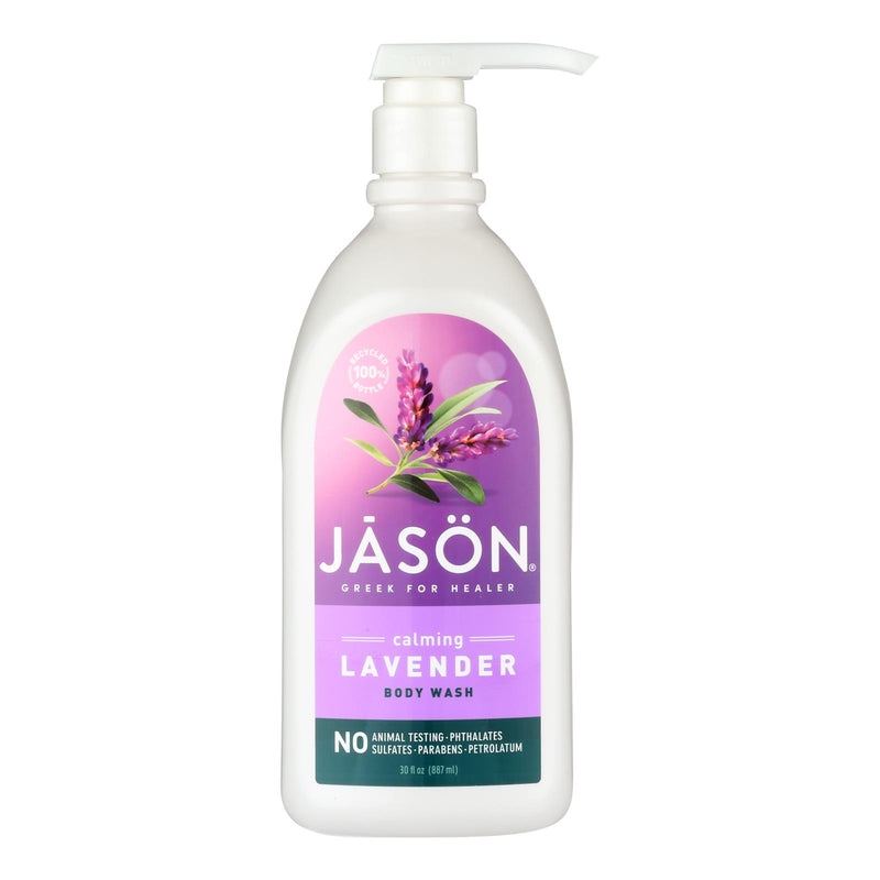 Jason Body Wash Pure Natural Calming Lavender - 30 fl Ounce