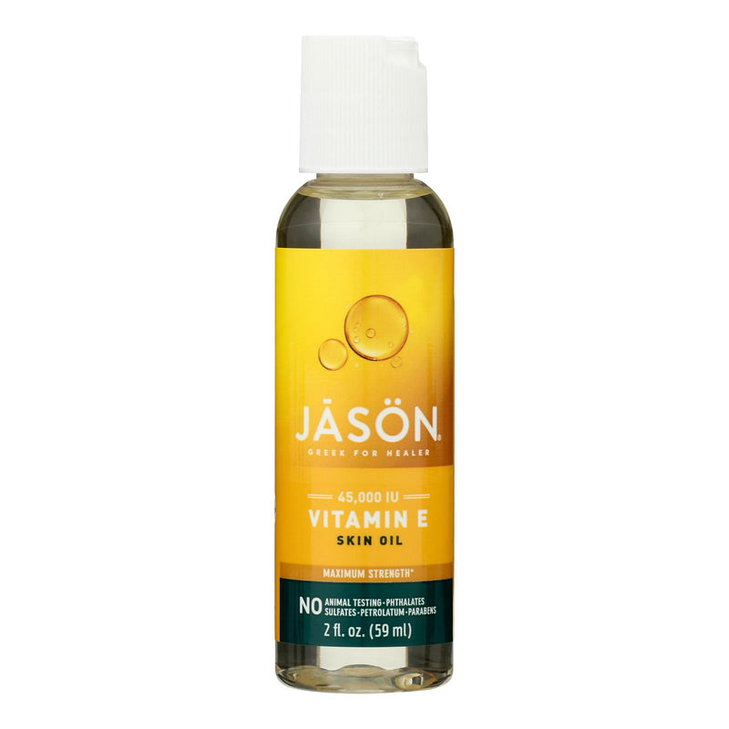 Jason Vitamin E Pure Natural Skin Oil Maximum Strength - 45000 IU - 2 fl Ounce