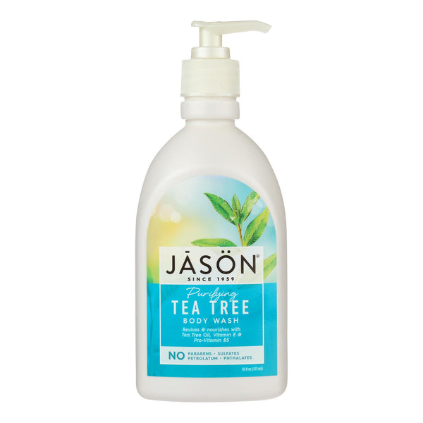 Jason Natural Products - Body Wash Tea Tree - 1 Each-16 Fluid Ounce