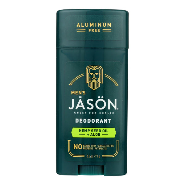 Jason Natural Products - Deodorant Stk Hemp Seed Aloe - 1 Each-2.5 Ounce