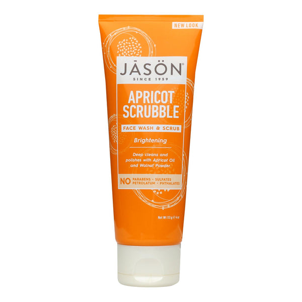 Jason Facial Wash and Scrub Apricot Scrubble - 4 fl Ounce