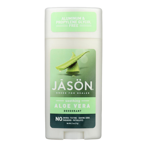 Jason Deodorant Stick Pure Natural Aloe Vera - 2.5 Ounce