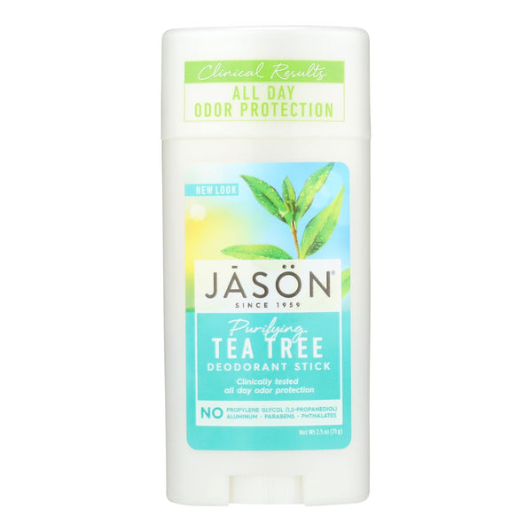 Jason Deodorant Stick Tea Tree - 2.5 Ounce