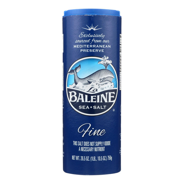 La Baleine Sea Salt Sea Salt - Fine - 26.5 Ounce - case of 12