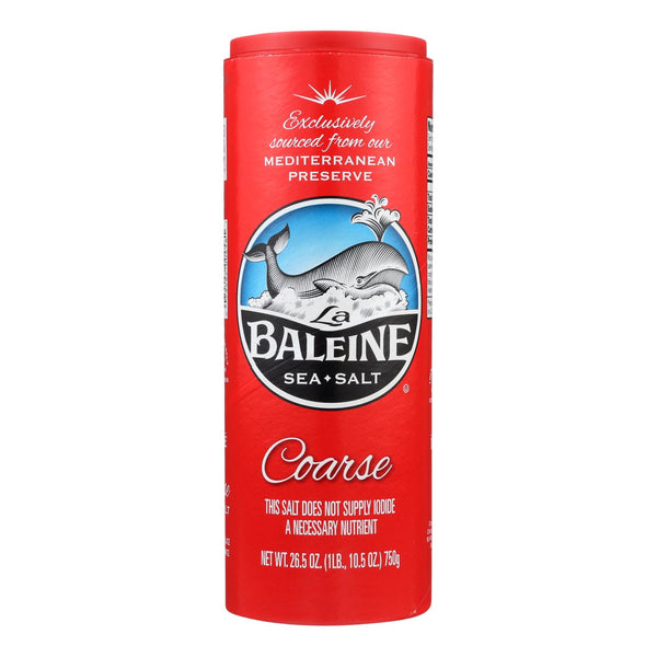 La Baleine Sea Salt Sea Salt - Coarse - 26.5 Ounce - case of 12