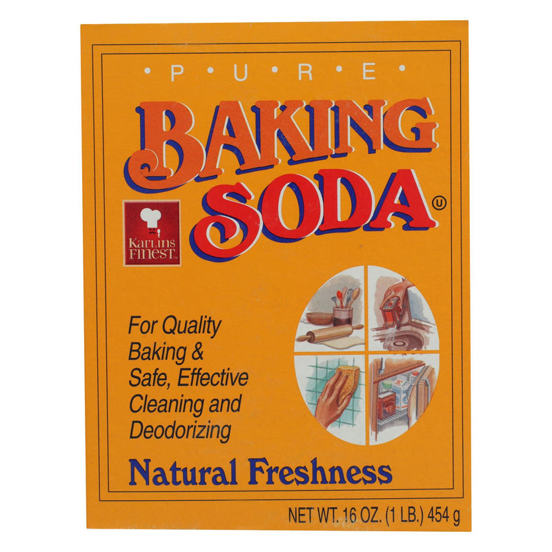 Karlin Food - Baking Soda - Case of 24 - 16 Ounce