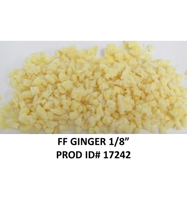 Ginger 8" Diced 5 Pound Each - 1 Per Case.