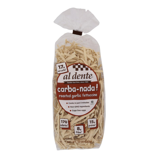 Al Dente - Pasta Fettuccine Garlic - Case of 6 - 10 Ounce