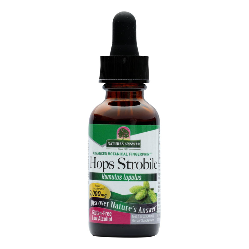 Nature's Answer - Hops Strobile Extract - 1 fl Ounce