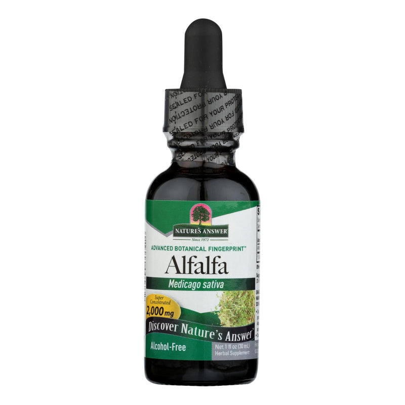 Nature's Answer - Alfalfa Herb - 1 fl Ounce