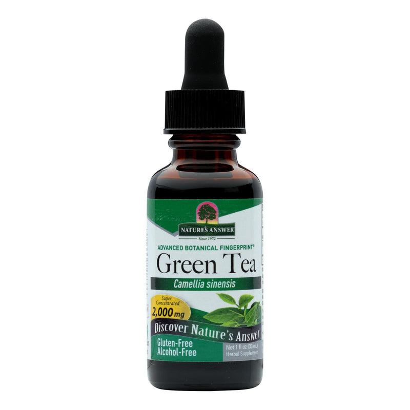 Nature's Answer - Green Tea Alcohol Free - 1 fl Ounce