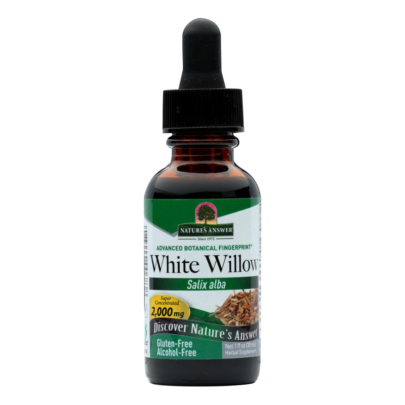 Nature's Answer - White Willow Bark Alcohol Free - 1 fl Ounce