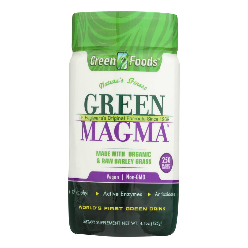 Green Foods Dr Hagiwara Green Magma Barley Grass Juice Powder - 250 Tablets