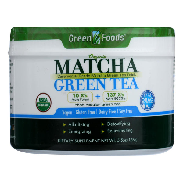 Green Foods Organic Matcha Green Tea - 5.5 Ounce