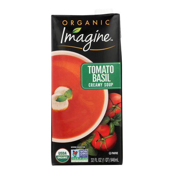 Imagine Foods - Soup Creamy Tom Basil - Case of 6-32 Fluid Ounce