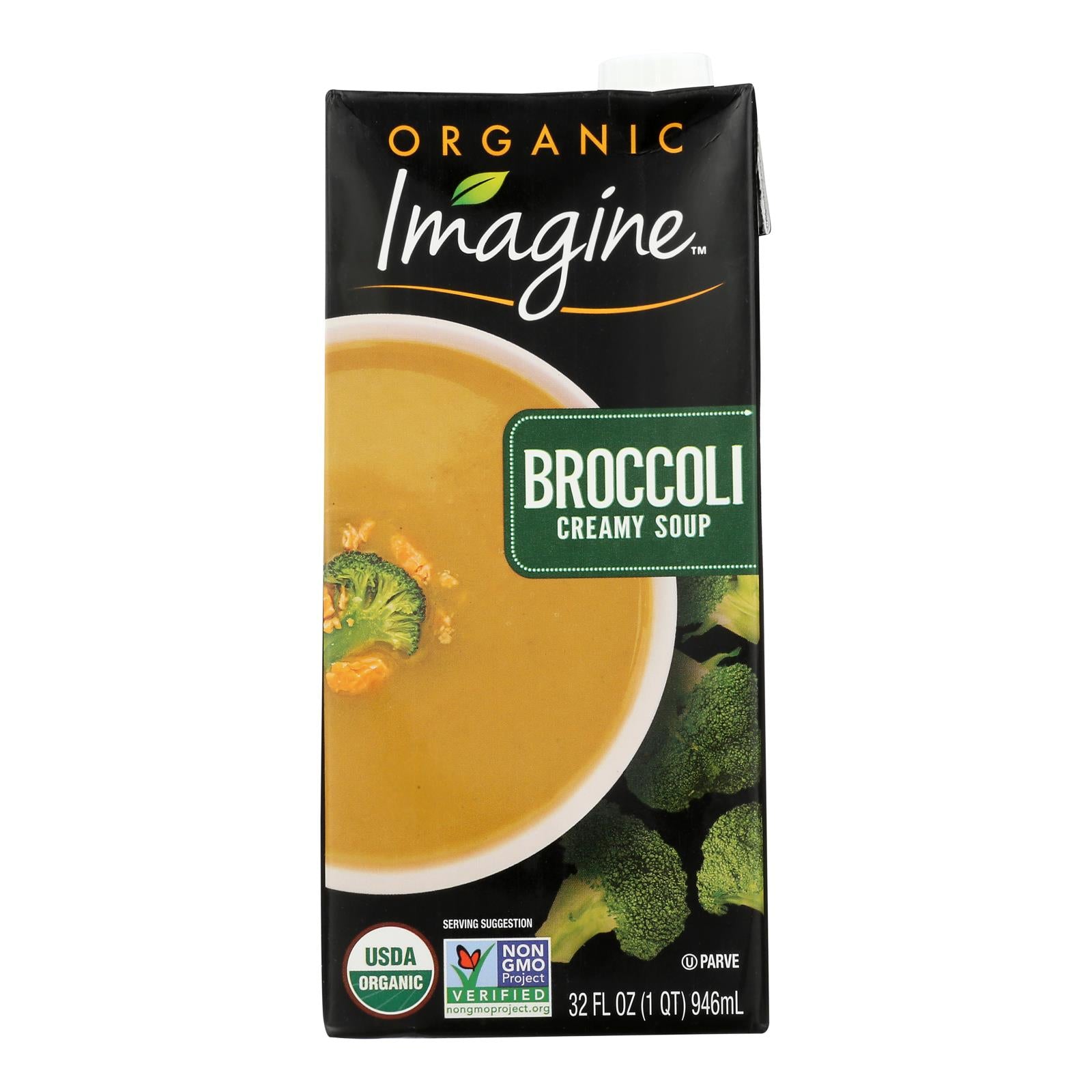 Imagine Foods - Soup Creamy Brocoli - Case of 6-32 Fluid Ounce