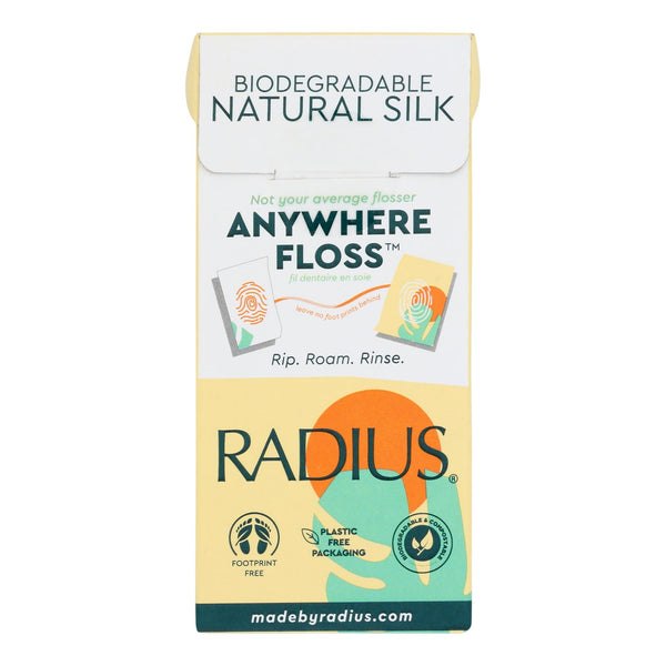 Radius Natural Silk Floss Sachets  - Case of 20 - Count