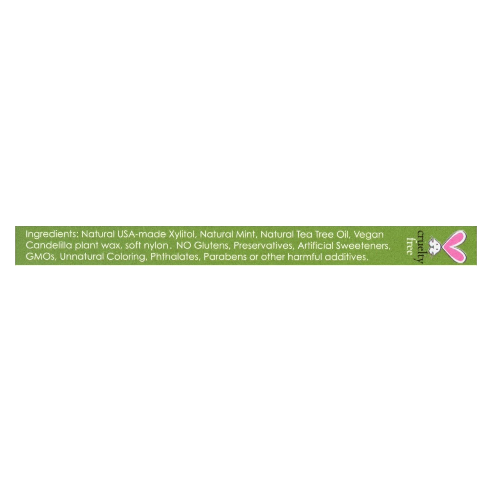 Radius - Floss Sachets with Natural Xylitol - Mint - Case of 20