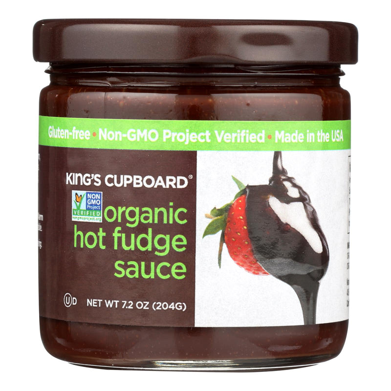 King's Cupboard Hot Fudge Sauce  - Case of 12 - 7.2 Ounce