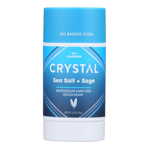 Crystal - Deodorant Stck Mag Sea Salt & Sge - 1 Each-2.5 Ounce