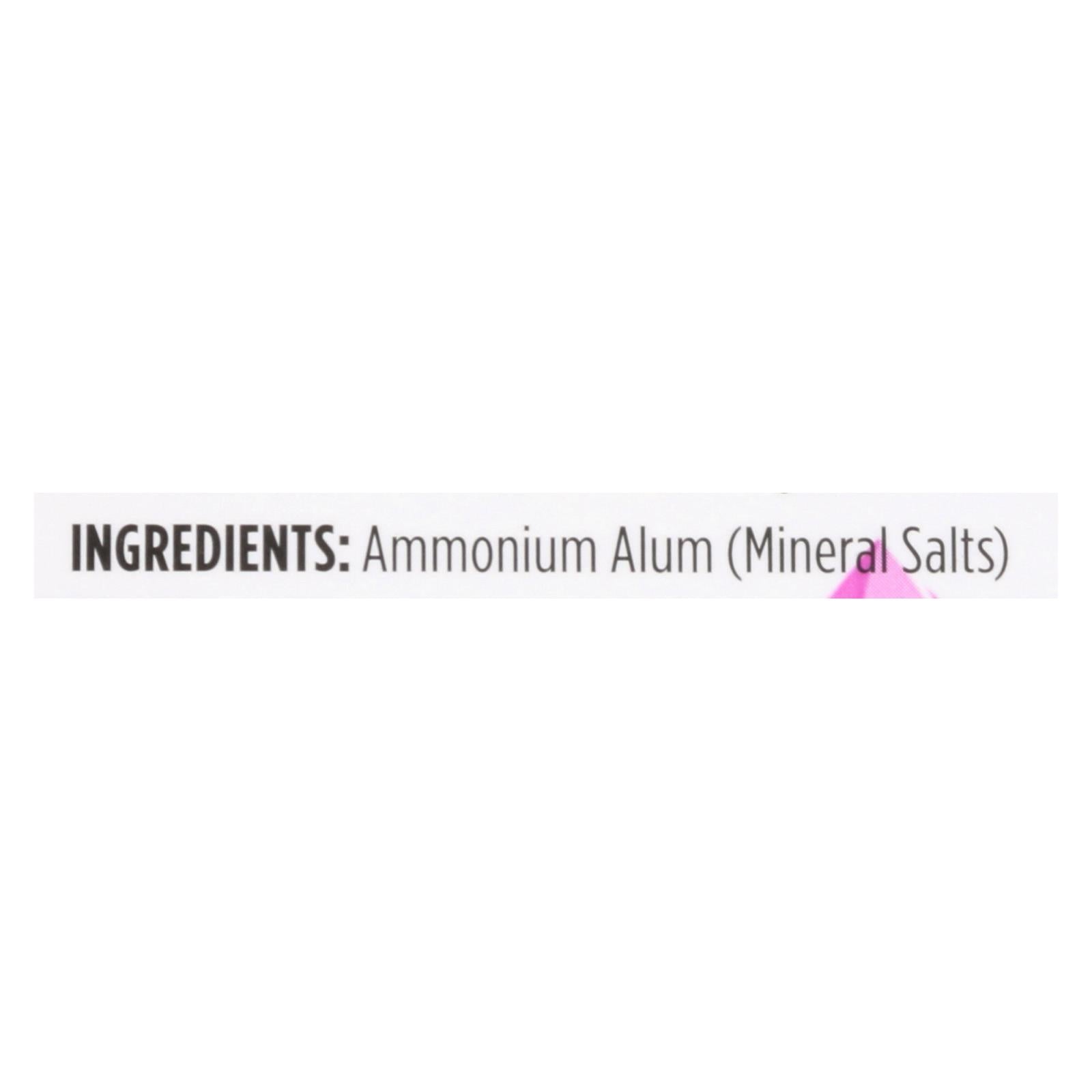 Crystal - Min Deodorant Stone Unscented - 1 Each 1-5 Ounce