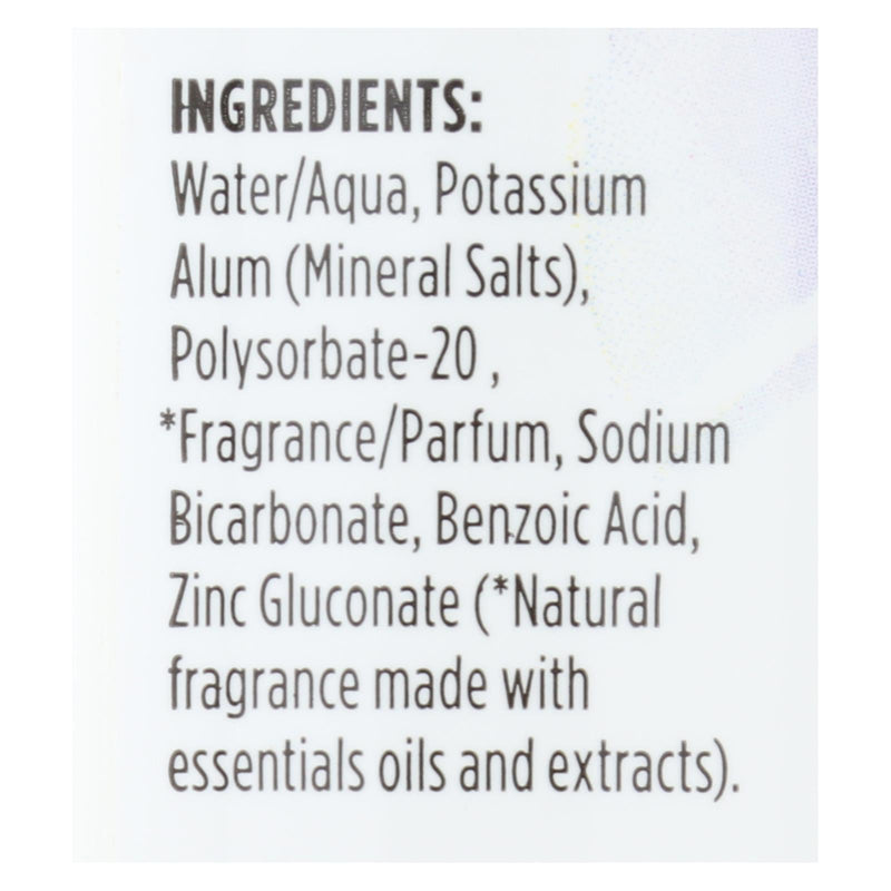 Crystal Essence Mineral Deodorant Body Spray Lavender And White Tea - 4 fl Ounce