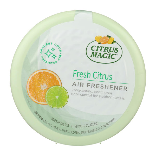 Citrus Magic Solid Air Freshener - 8 Ounce - Case of 6