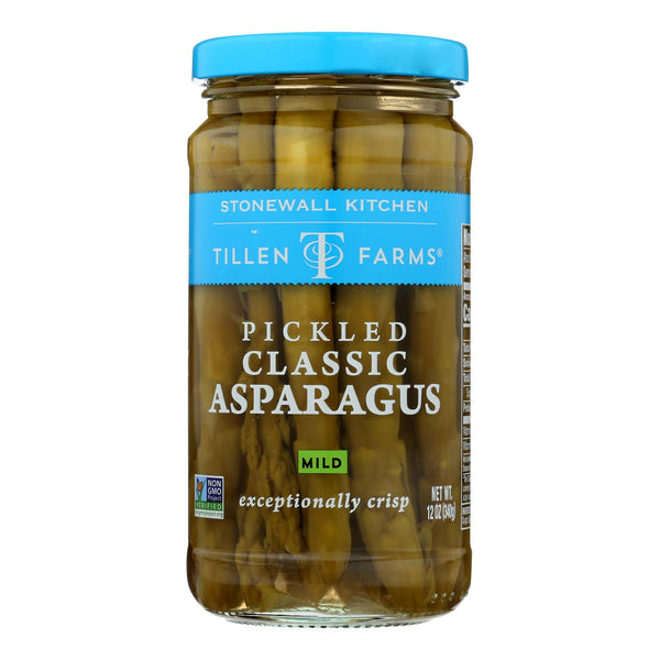 Tillen Farms Asparagus - Pickled - Crispy - 12 Ounce - case of 6