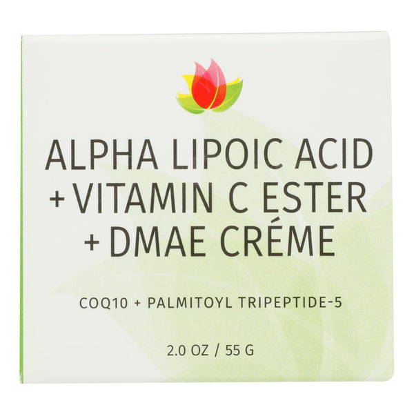 Reviva Labs - Alpha Lipoic Acid Vitamin C Ester and DMAE Cream - 2 Ounce