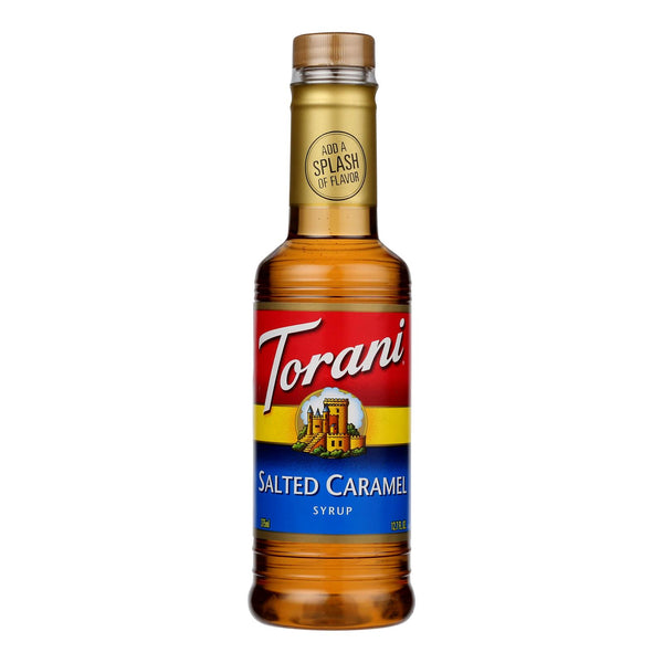 Torani - Coffee Syrup - Salted Caramel - Case of 4 - 12.7 fl Ounce.