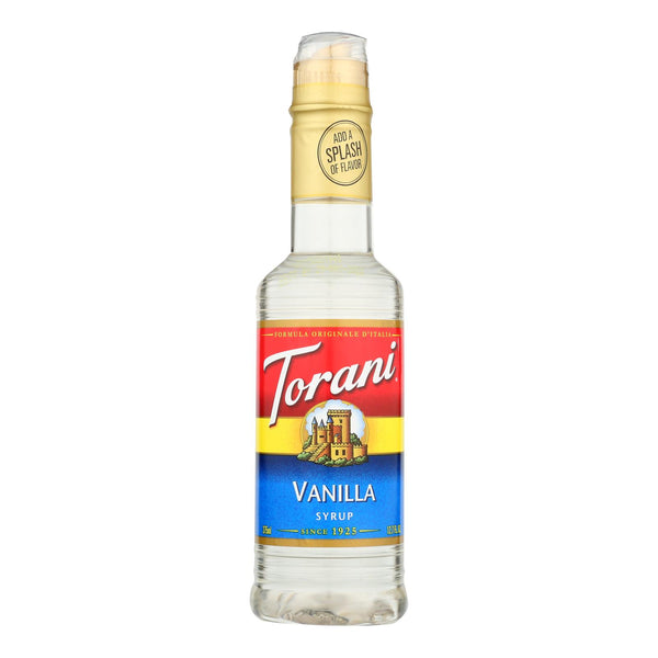 Torani - Coffee Syrup - Vanilla - Case of 4 - 12.7 fl Ounce.