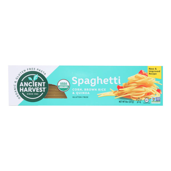 Ancient Harvest Organic Quinoa Supergrain Pasta - Spaghetti - Case of 12 - 8 Ounce