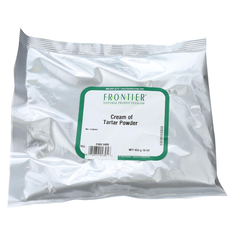 Frontier Herb Cream of Tartar Powder - Single Bulk Item - 1LB