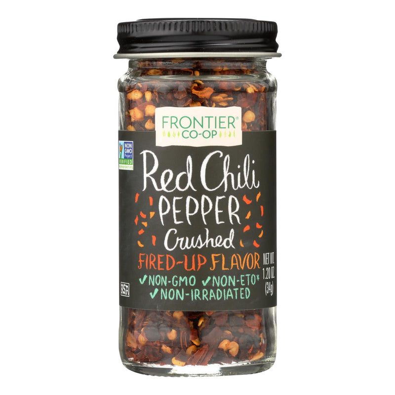 Frontier Herb Red Chili Peppers - Crushed - 1.2 Ounce
