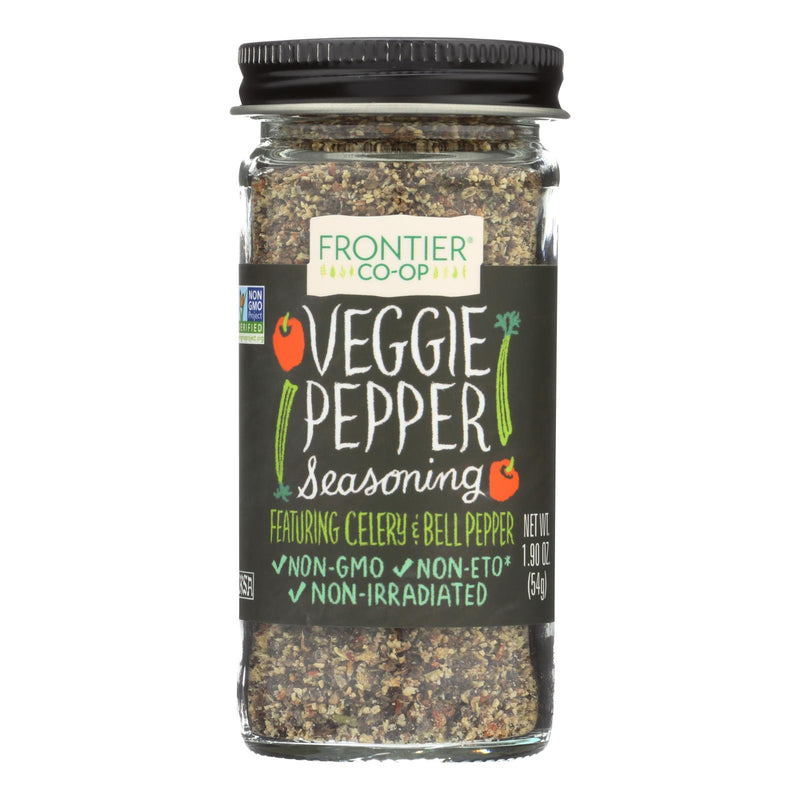 Frontier Herb Veggie Pepper Seasoning Blend - 1.90 Ounce