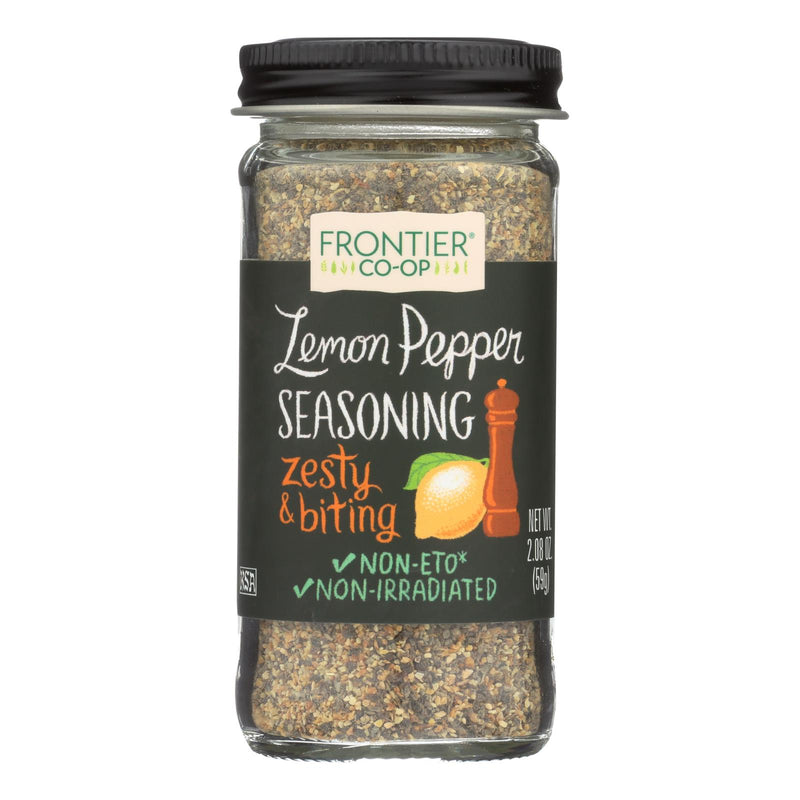 Frontier Herb Lemon Pepper Seasoning Blend - 2.08 Ounce
