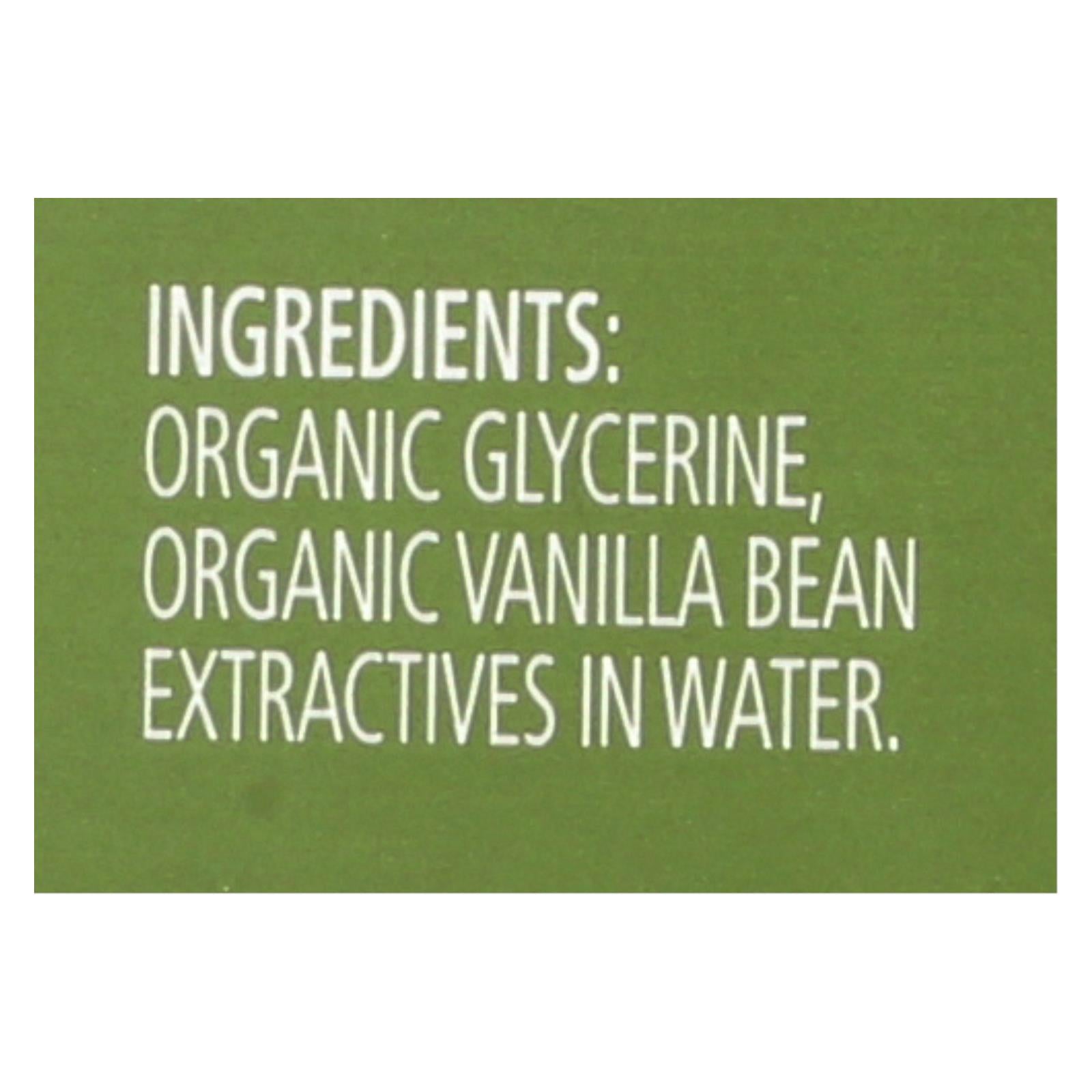 Simply Organic Vanilla Flavoring - Organic - 4 Ounce - Case of 6