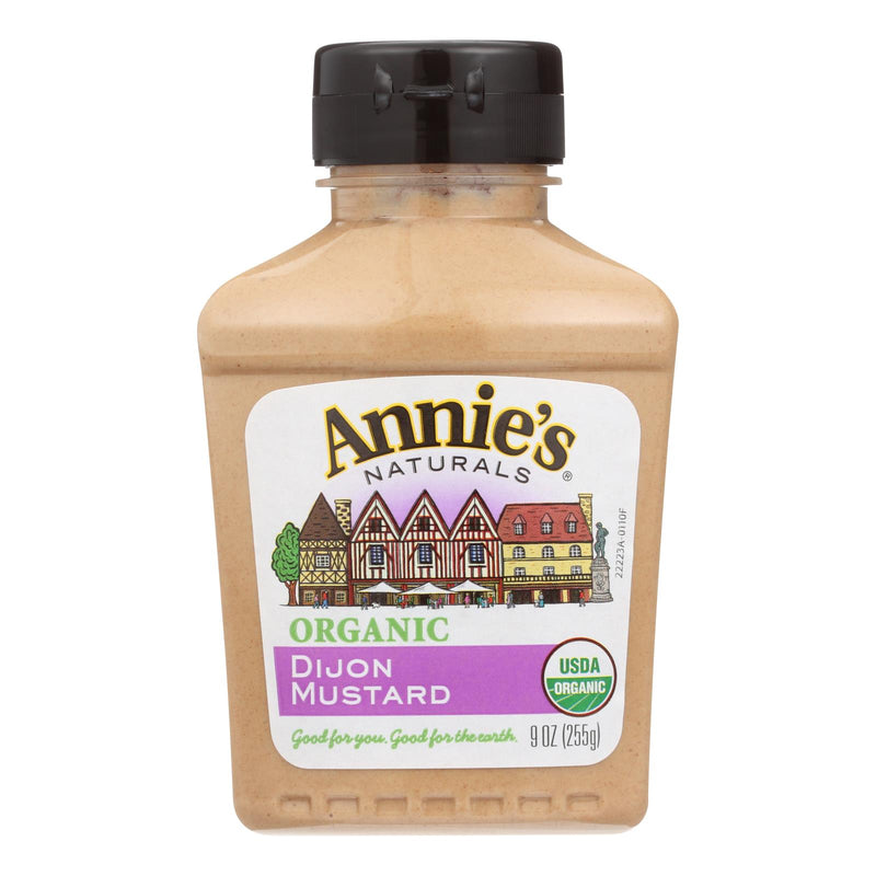 Annie's Naturals Organic Dijon Mustard - Case of 12 - 9 Ounce.